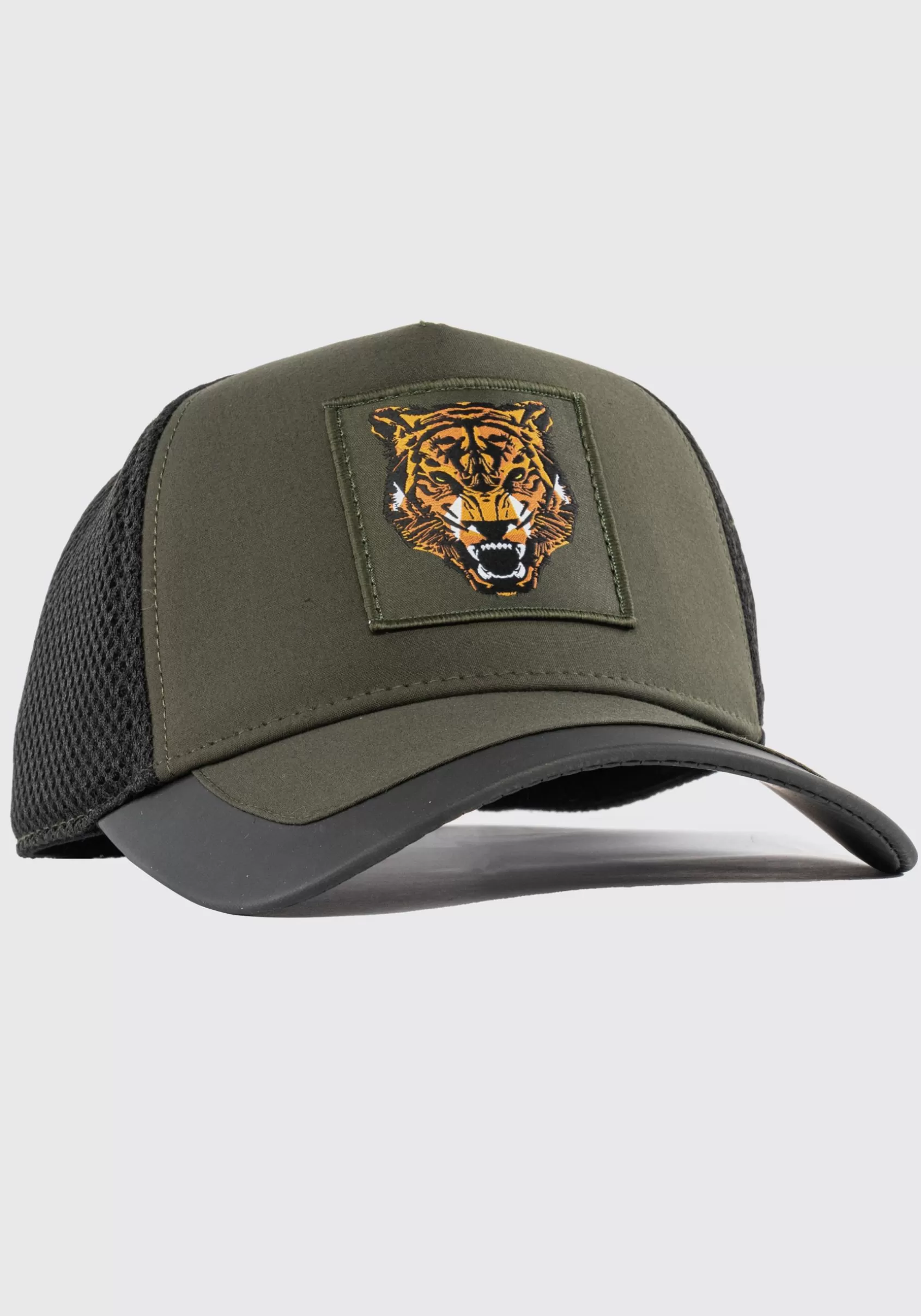 Homme Antony Morato Chapeaux Et Casquettes>Casquette De Baseball En Popeline Avec Impression Tigre