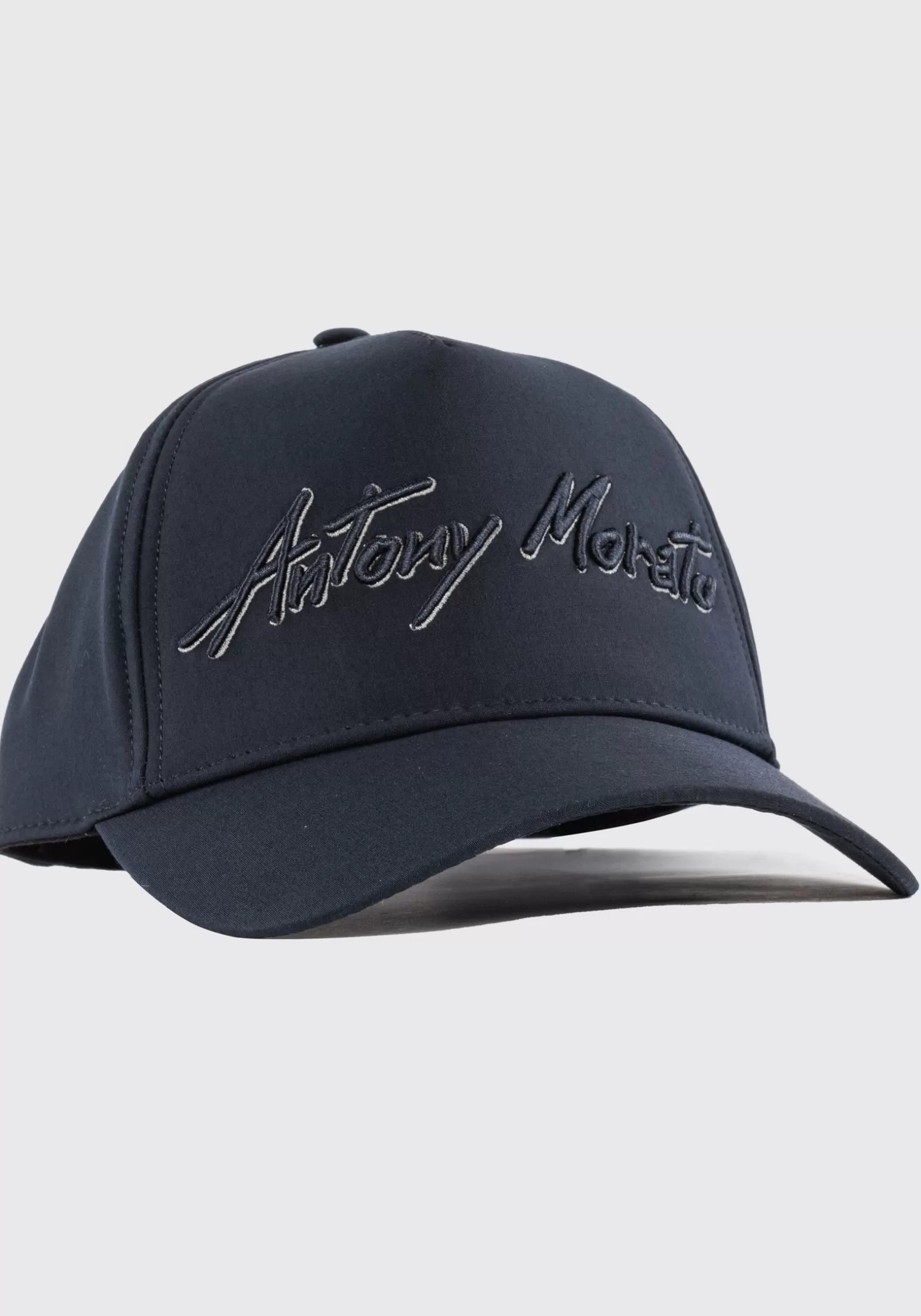 Homme Antony Morato Chapeaux Et Casquettes>Casquette De Baseball En Popeline Avec Logo En Relief