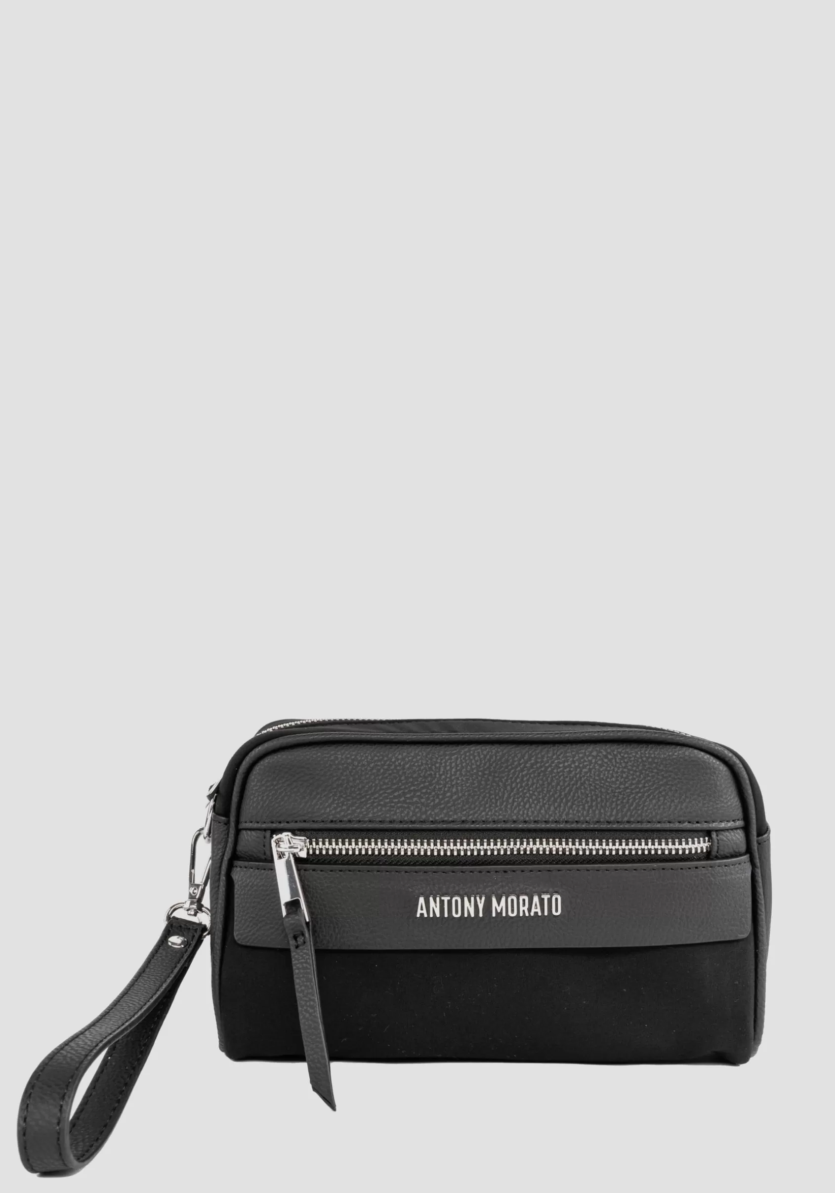 Homme Antony Morato Sacs>Pochette En Popeline Et Similicuir