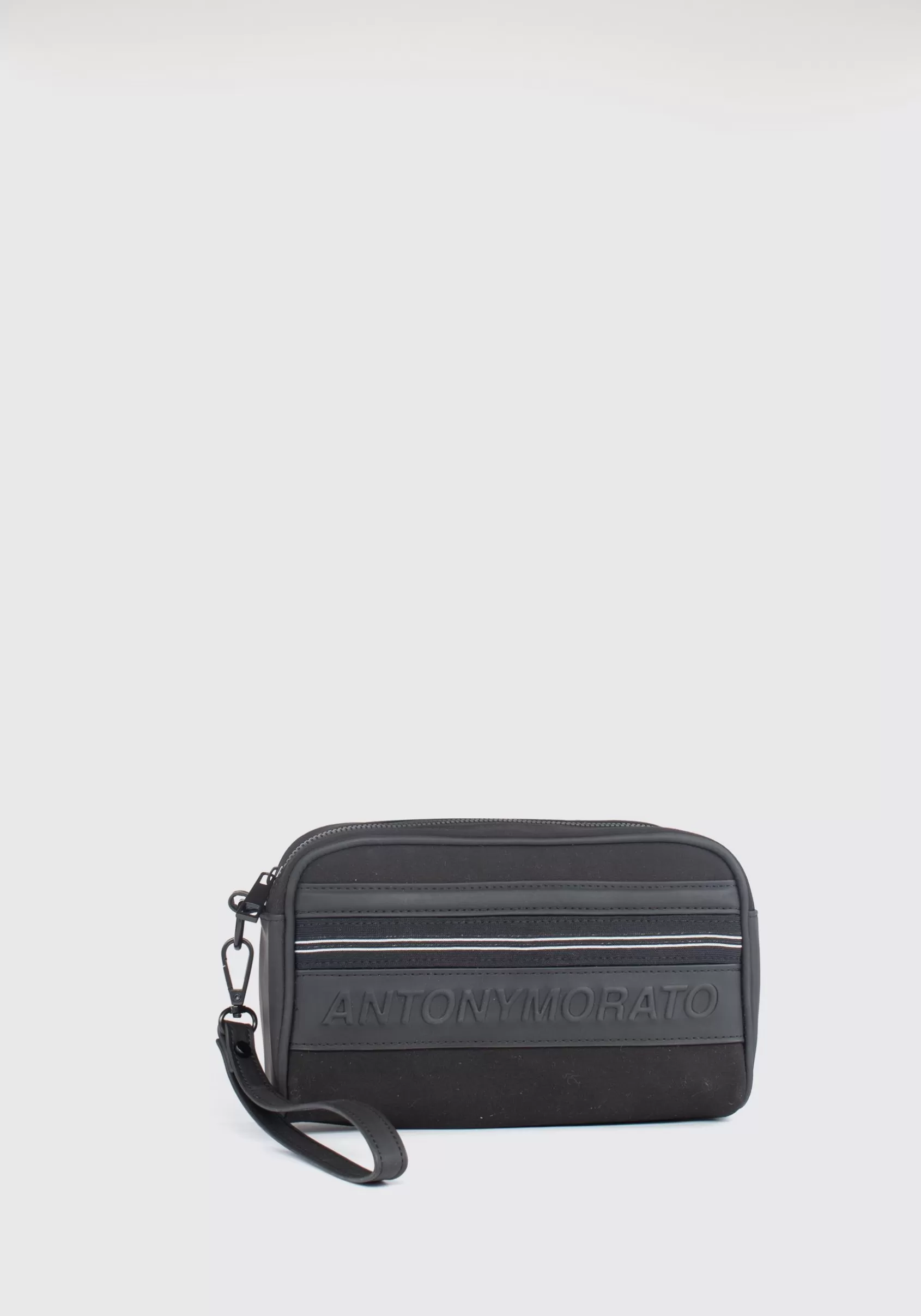 Homme Antony Morato Sacs>Pochette En Popeline Et Tissu Caoutchoute