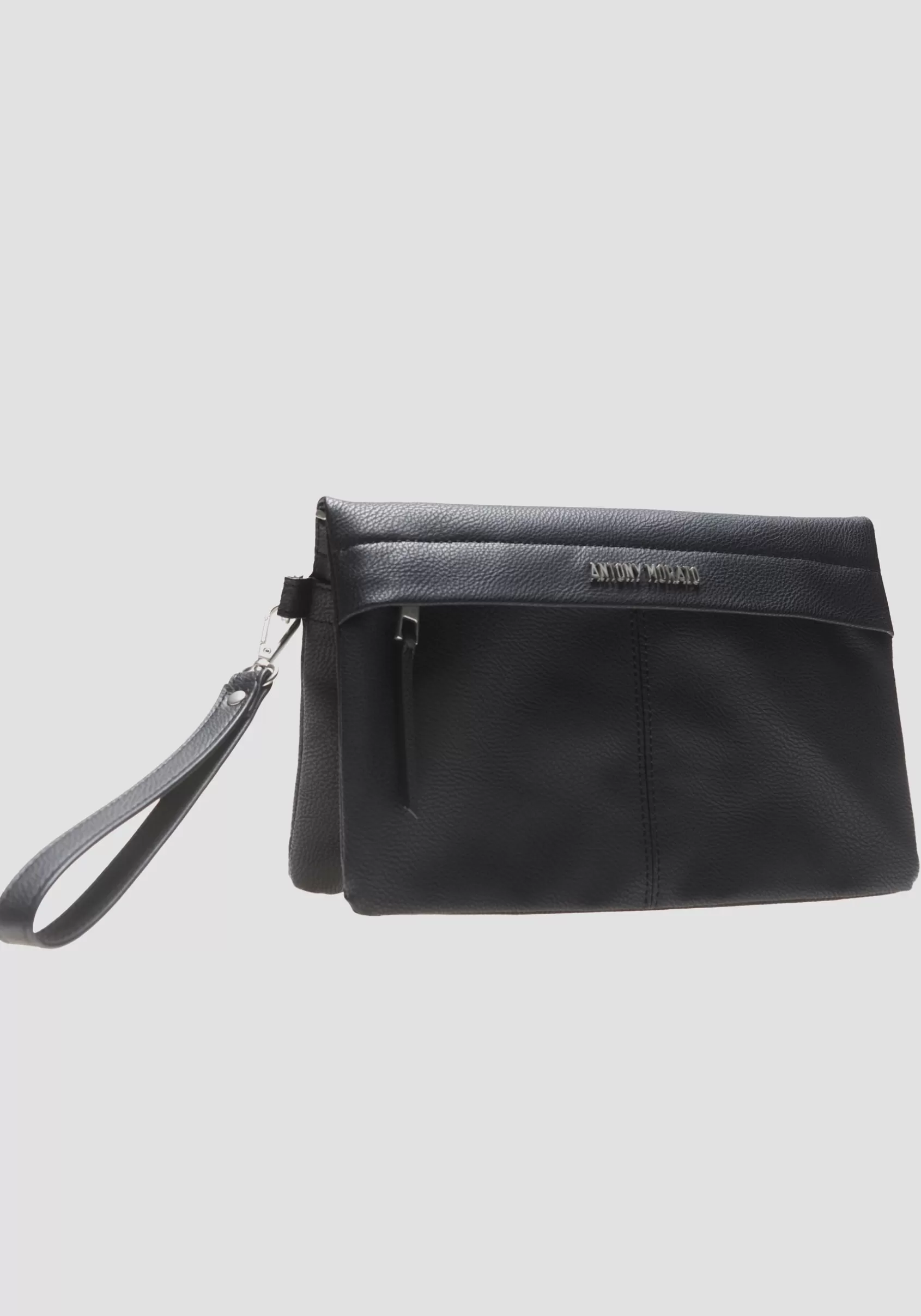 Homme Antony Morato Sacs>Pochette En Similicuir Avec Logo Metallique