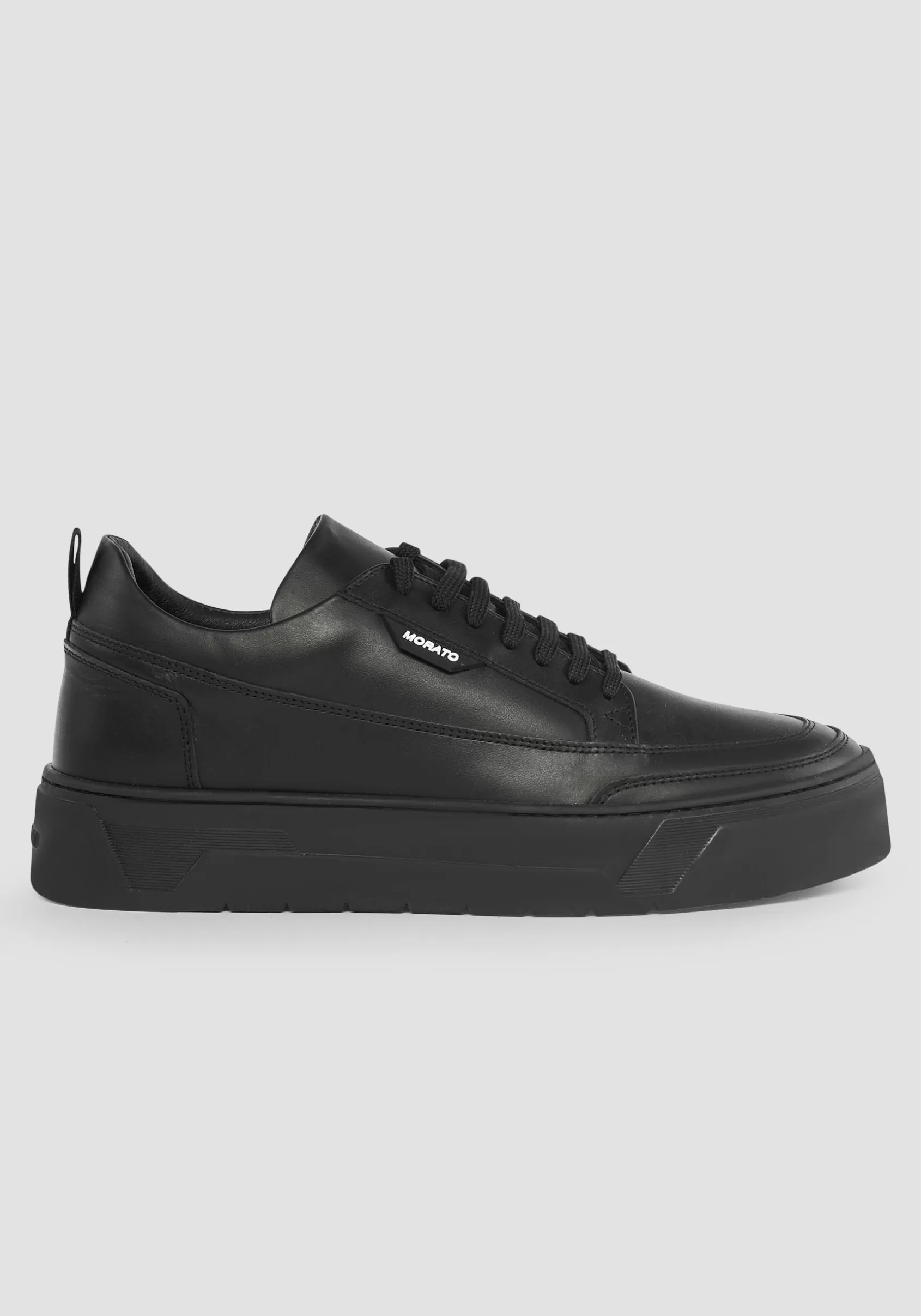 Homme Antony Morato Baskets>Sneakers Basses Flint En Cuir